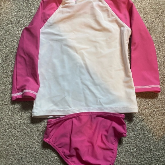 3PC Set Mermaid Bathing Suit & Sandals Baby Girl 12 mo - Picture 11 of 12